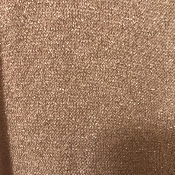 Worthington petite medium metallic short sleeve sweater - Picture 3 of 4